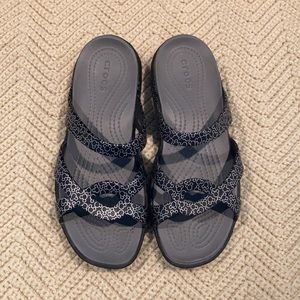 Disney Mickey Mouse Crocs Sandals Size 8